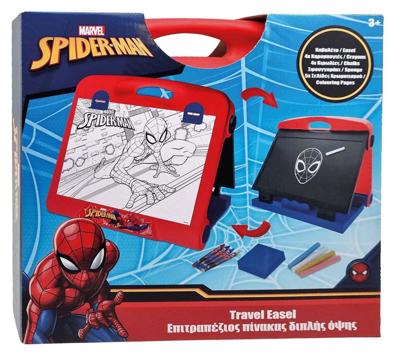 Speelgoedland Spider-Man Reisroute Bord met Tekeningen