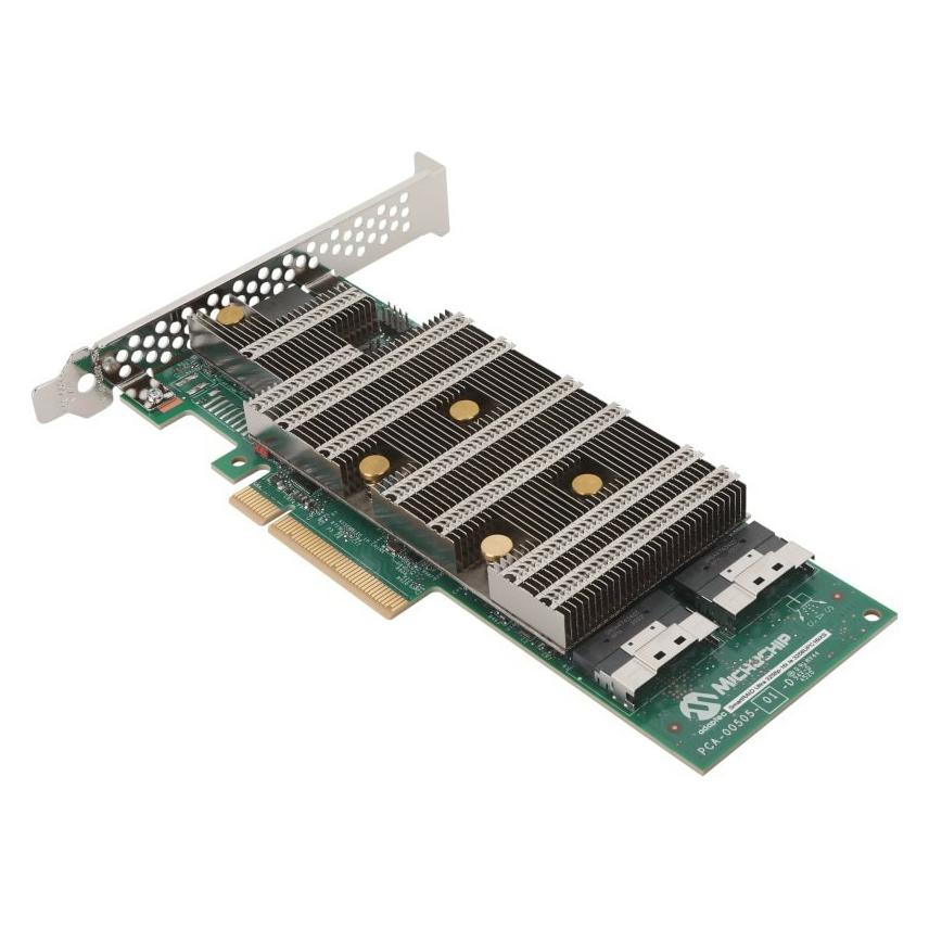 Microchip Adaptec SmartRAID Ultra 3258-16i /e 8GB SAS/NVMe 16 Port PCIe x16 24 Gbps Low Profile (3258UPC16IX2S)