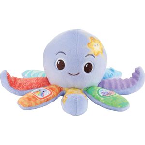 vtech Kuscheltier Babys Plüsch-Oktopus 577904, Oktopus, mit Musik & Licht, ab 3 Monate, 21 cm