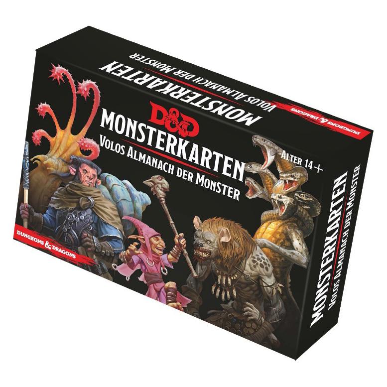 Ulisses Spiele Dungeons & Dragons - Monsterkarten - Volos Almanach der Monster (Deutsch) (GFDNDC7227000-G)