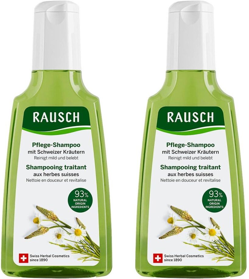 Rausch Pflege-Shampoo Mit Schweizer Kräutern 2x200ml
