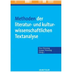 Methoden der literatur- und kulturwissenschaftlichen Textanalyse, Fachbücher von Vera Nünning, Ansgar Nünning