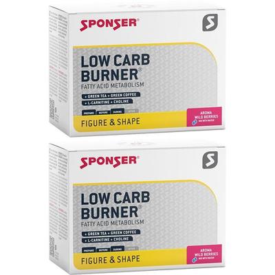 Sponser Low Carb Burner Wild Berries 2x 2x20x6 g Brausetabletten