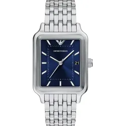 Emporio Armani Quarz / 3 Zeiger Datum Diego AR11754 - blau,silberfarben - 47mm