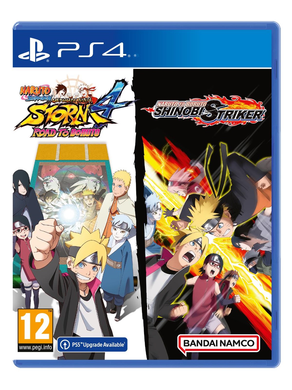 Naruto Shippuden Ultimate Ninja Storm 4 Road to Boruto + Naruto to Boruto Shinobi Striker - Sony PlayStation 4 - Action - PEGI 12