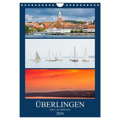 Überlingen Perle am Bodensee (Wandkalender 2026 DIN A4 hoch), CALVENDO Monatskalender