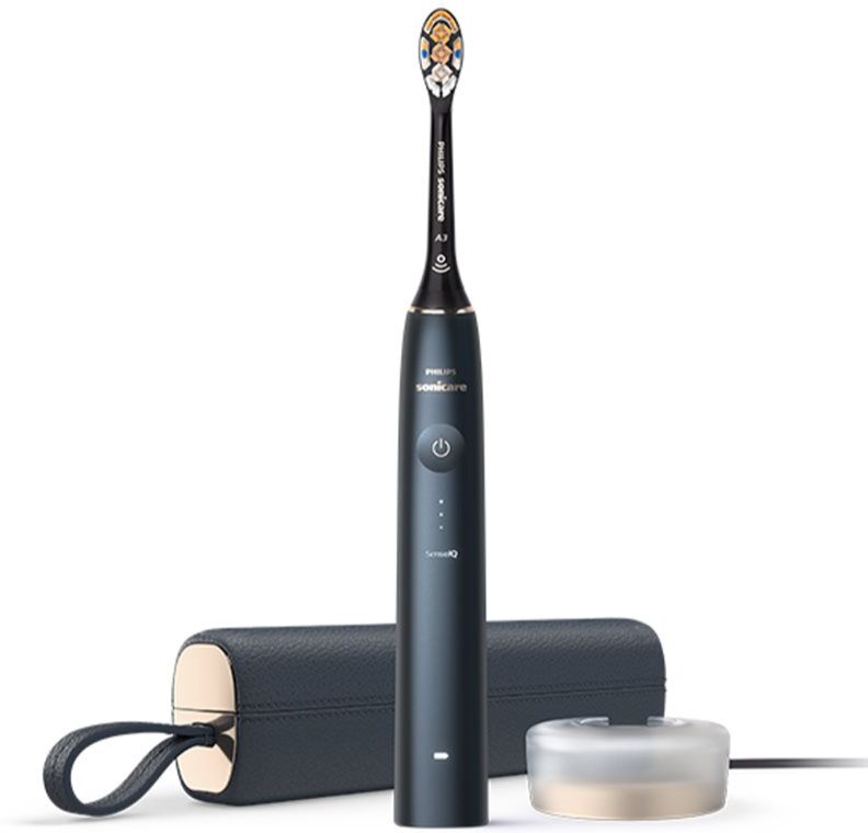 Philips Sonicare 9900 DiamondClean Prestige HX9992/12 elektrische Schallzahnbürste Midnight Blue 1 St.