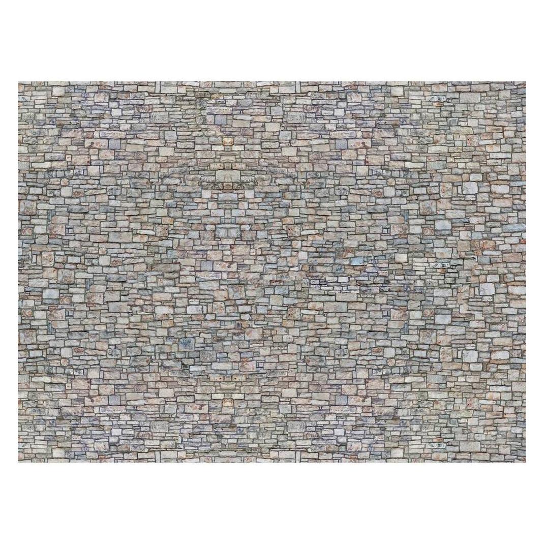 Noch N 3D-Kartonplatte Bruchsteinmauer bunt (0056940)