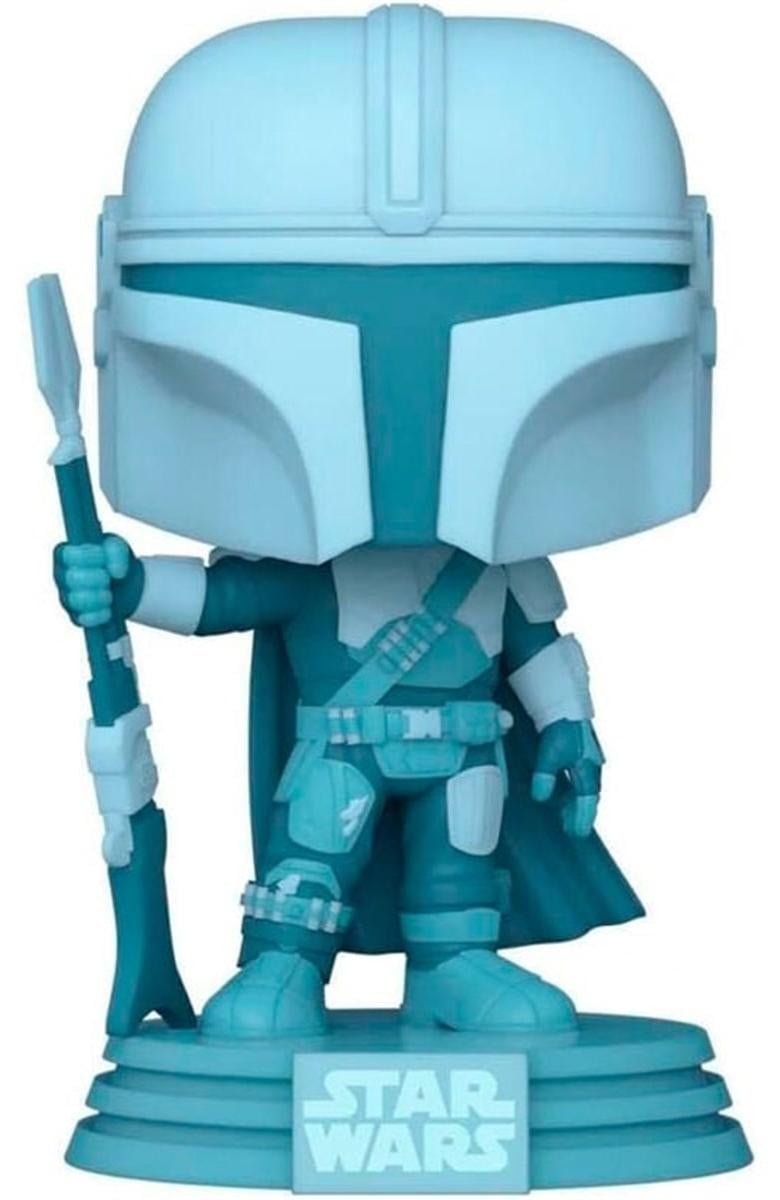 Funko Pop! Star Wars The Mandalorian Hologram Lichtgevend Exclusief