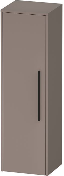 Duravit D-Code Halbhochschrank DC1338LBD430000 Griffe Diamantschwarz, Basalt Matt 400x1320x36 mm