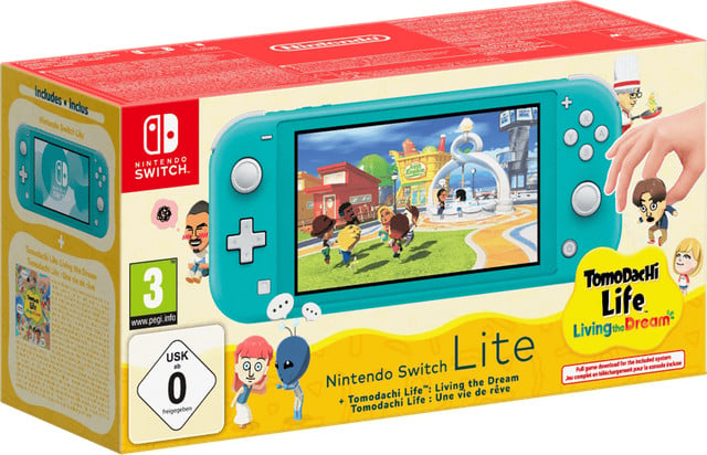 Nintendo Switch Lite met Tomodachi Life
