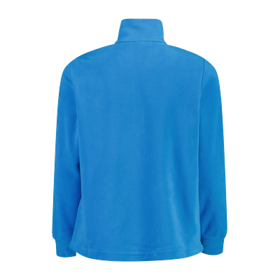 Fleeceshirt CMP "KID FLEECE SWEAT", Jungen, Gr. 110, blau (river, infini), Stoff, Obermaterial: 100% Polyester, Shirts, für Kinder