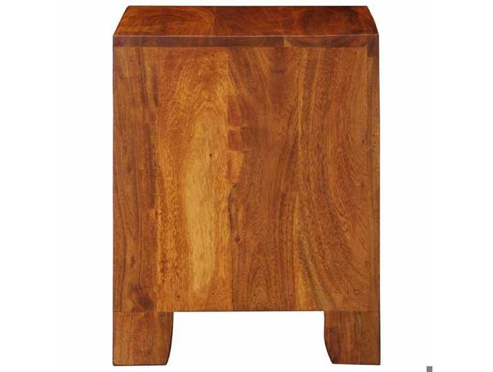 {January Sale}1xPetite Table de chevet - Cabinet de chevet industrielle Table de chambre - 40x35x45cm - Bois d'acacia massif 8_6805