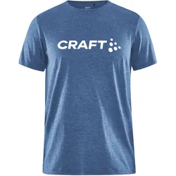 CRAFT Community Logo T-Shirt Kinder 346200 - club cobolt melange 134/140