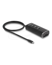 Delock 3 Port USB 10 Gbps Hub inkl. SD und Micro Card Reader mit Type-C Anschluss (64234)