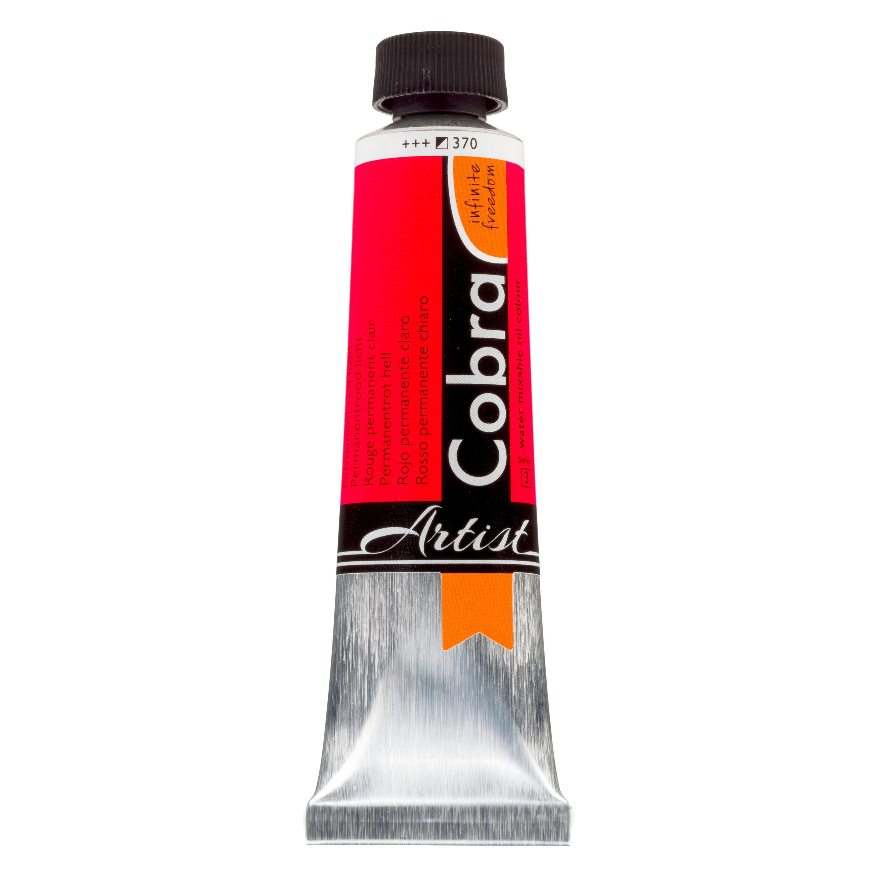 Cobra Artist Ölfarbe Tube 40 ml Permanentrot Hell 370 (40 ml) (ROY-21053700)