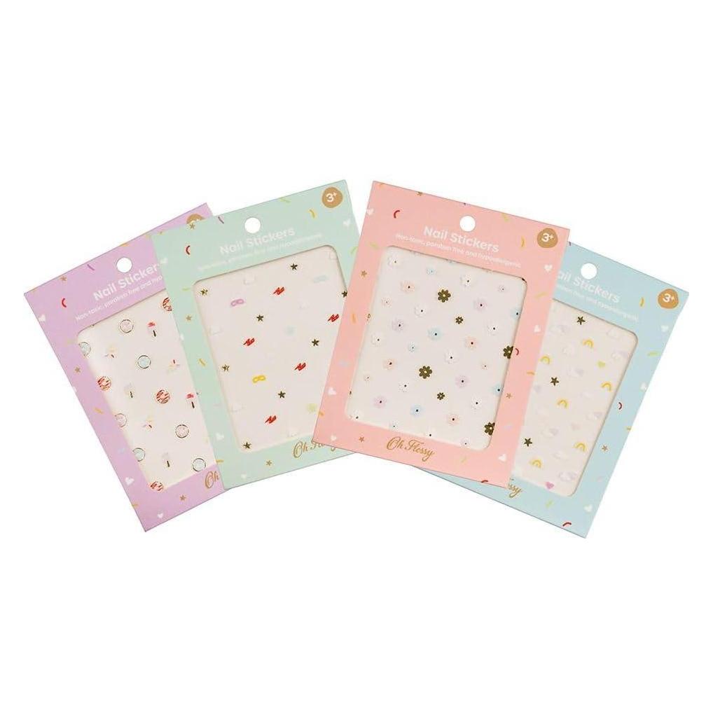 Oh Flossy Nail Stickers 4-pack - FL030353 (Nagelverzierung) (FL030353)