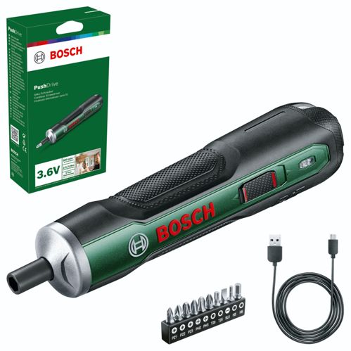 Bosch PushDrive Akku-Schrauber