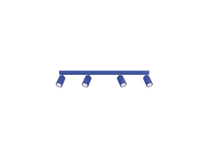 Design Deckenlampe „Karbon“ 4-flammig Ultramarine Sollux Lighting