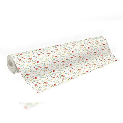 Clairefontaine Geschenkpapier Alliance 60g, Rolle 50x0,70m, Amore - Weiß 211956C