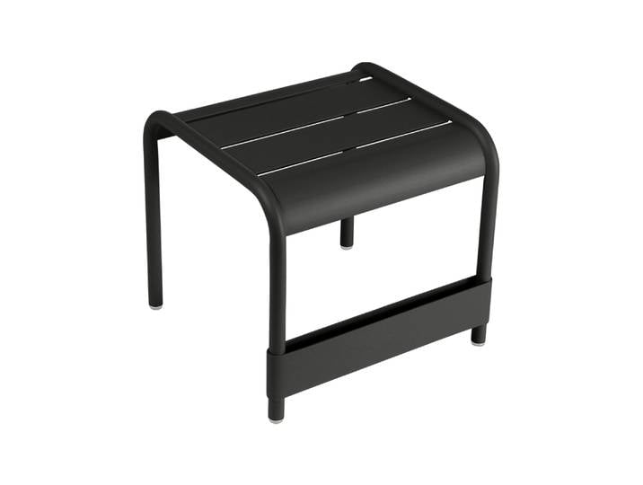 Kleiner Niedriger Tisch/Bank, Aluminium, 44×42 cm, Wetterbeständig, Modern, Fermob LUXEMBOURG