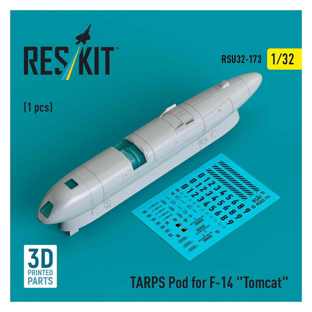 ResKit TARPS pod for F-14 Tomcat (1 pcs) (3D printed) (RSU32-0173)