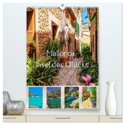 Mallorca - Insel des Glücks (hochwertiger Premium Wandkalender 2027 DIN A2 hoch), Kunstdruck in Hochglanz