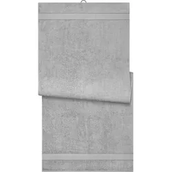 Myrtle Beach Bio Saunatuch Badetuch MB444 silver 70 x 180 cm