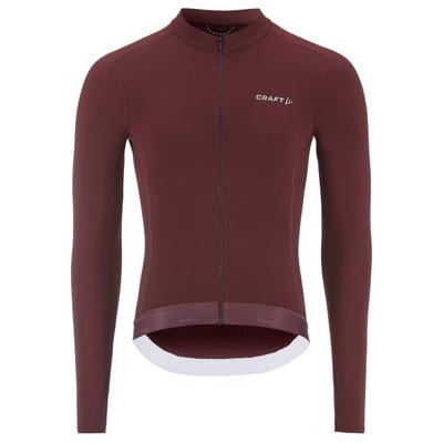 Craft - Endur Training L/S Jersey - Radtrikot Gr M rot