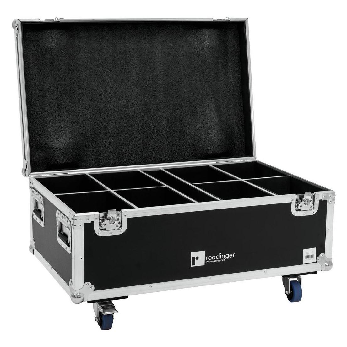 Roadinger Flightcase 8x LED IP PAR 7x10W RGBL (31005218)
