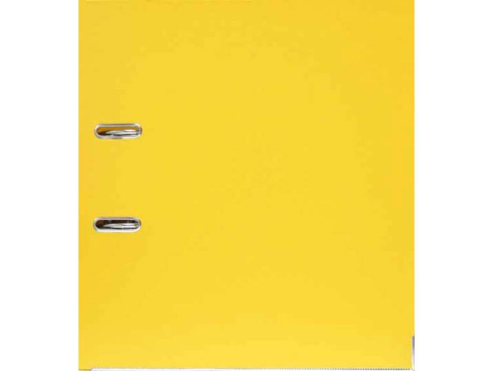 Esselte No.1 Kunststof A4 Ordner met Etikethouder - 2-Rings - Rugbreedte Van 75mm - Capaciteit van 500 Vel - Geel