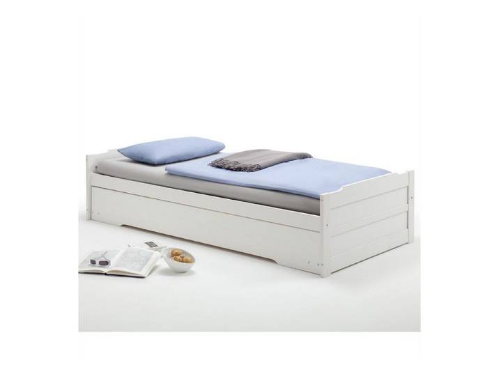 IDIMEX Funktionsbett LORENA, Ausziehbett Jugendbett Bett mit Stauraum Tagesbett Funktionsbett Bett