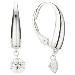 THOMAS & SOHN Lab Grown Brillanten min.1,00ct Ohrhänger Silber Palladio