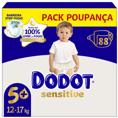 Dodot Sensitive 12-17 kg T5 88 un