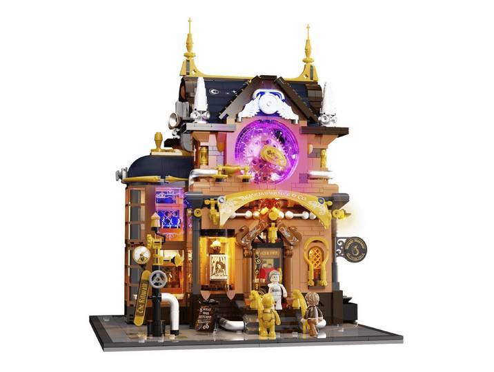Lumibricks Lumibricks Steampunk Gedächtnis Zauberladen, Spielbausteine