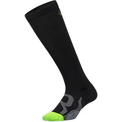 2XU, Unisex, Sportsocken, Compression (S), Schwarz, Grau