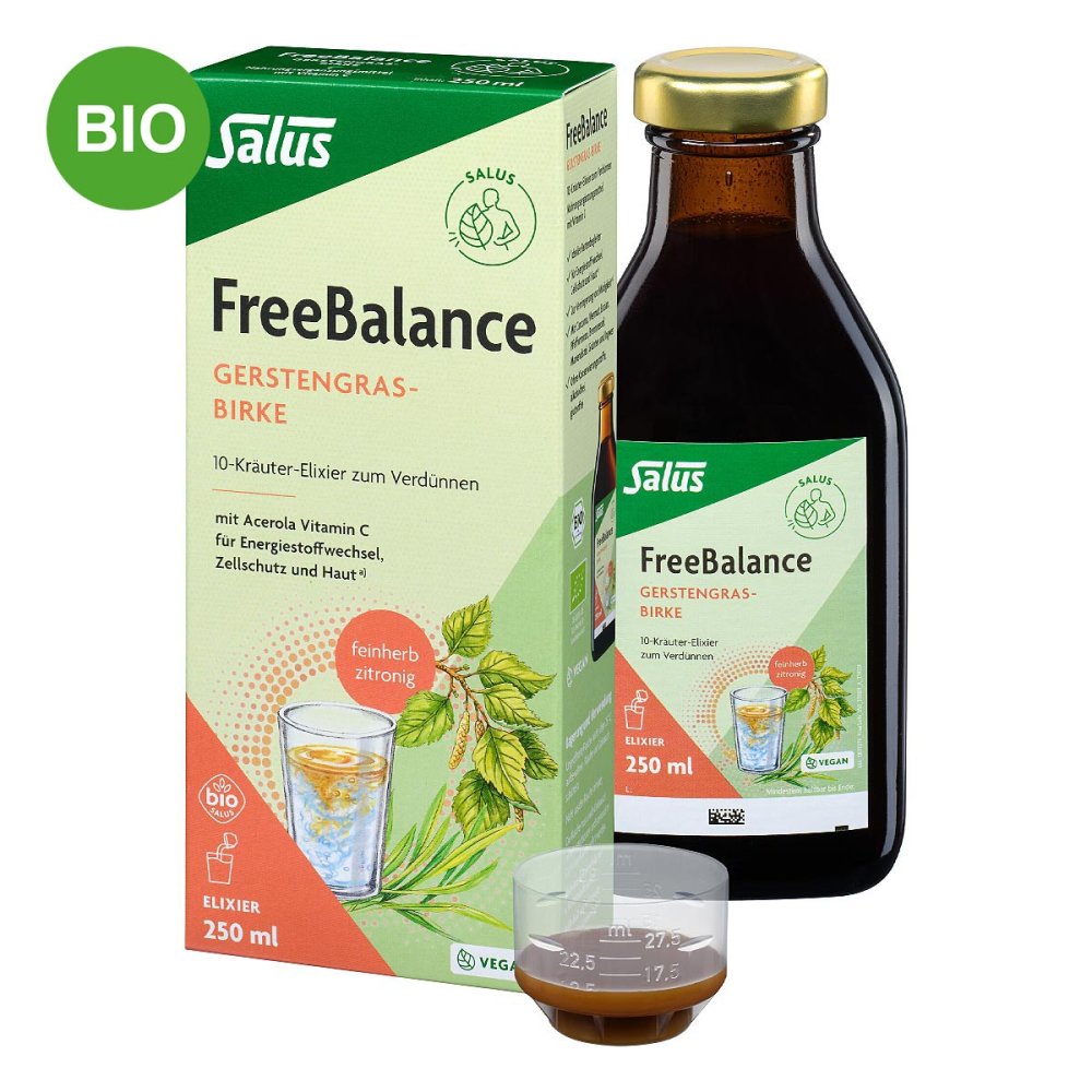 SALUS Pharma GmbH Salus Freebalance Gerstengras-Birke Elixier Bio 18893010