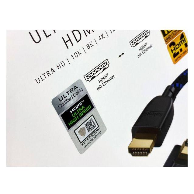 Inakustik Premium Ultra High Speed HDMI 5.0m schwarz (5 m) (00423550)