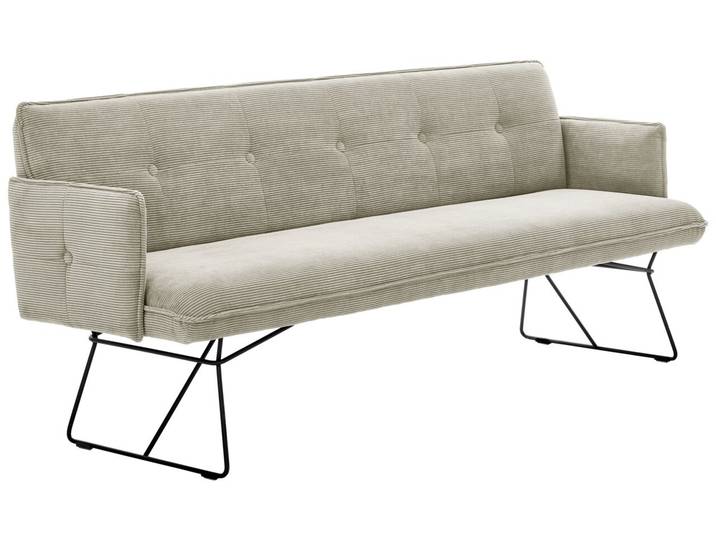 Pure Home Lifestyle Solobank 2-Sitzer med COCONUT, sand, Stoff