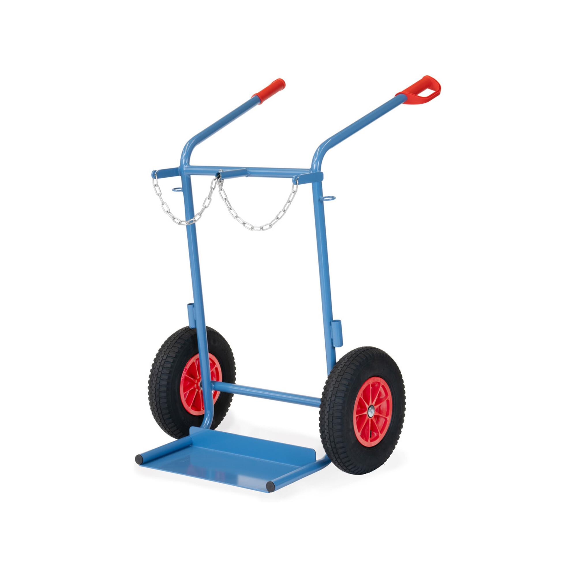 fetra Stahlflaschenkarre 51012. Tragkraft 150kg (52229L)
