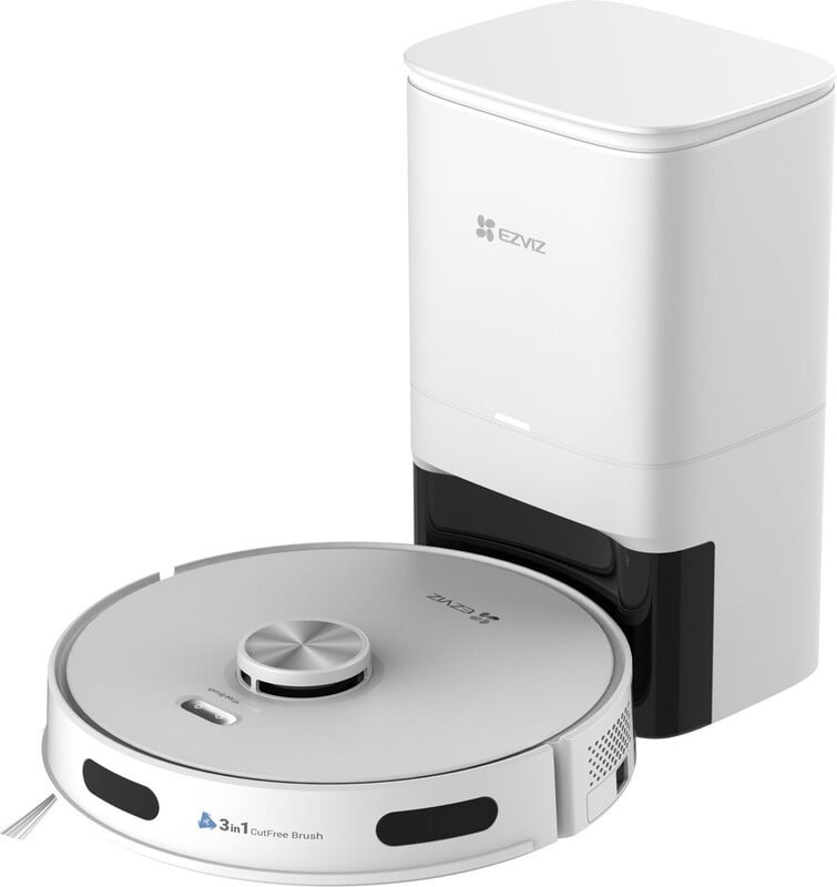 EZVIZ RE5S Plus Robotstofzuiger met automatisch leegstation en LiDAR-navigatie RE5SP