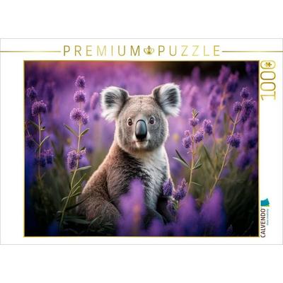 CALVENDO Puzzle Sommer-Koala | 1000 Teile Lege-Größe 64x48cm Foto-Puzzle für glückliche Stunden