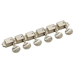 Kluson MLV6LN Vintage Lockheads Nickel - Mechanik
