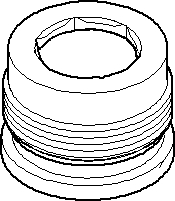 Dornbracht Luftsprudler - Gehäuse 092301158-00 chrom