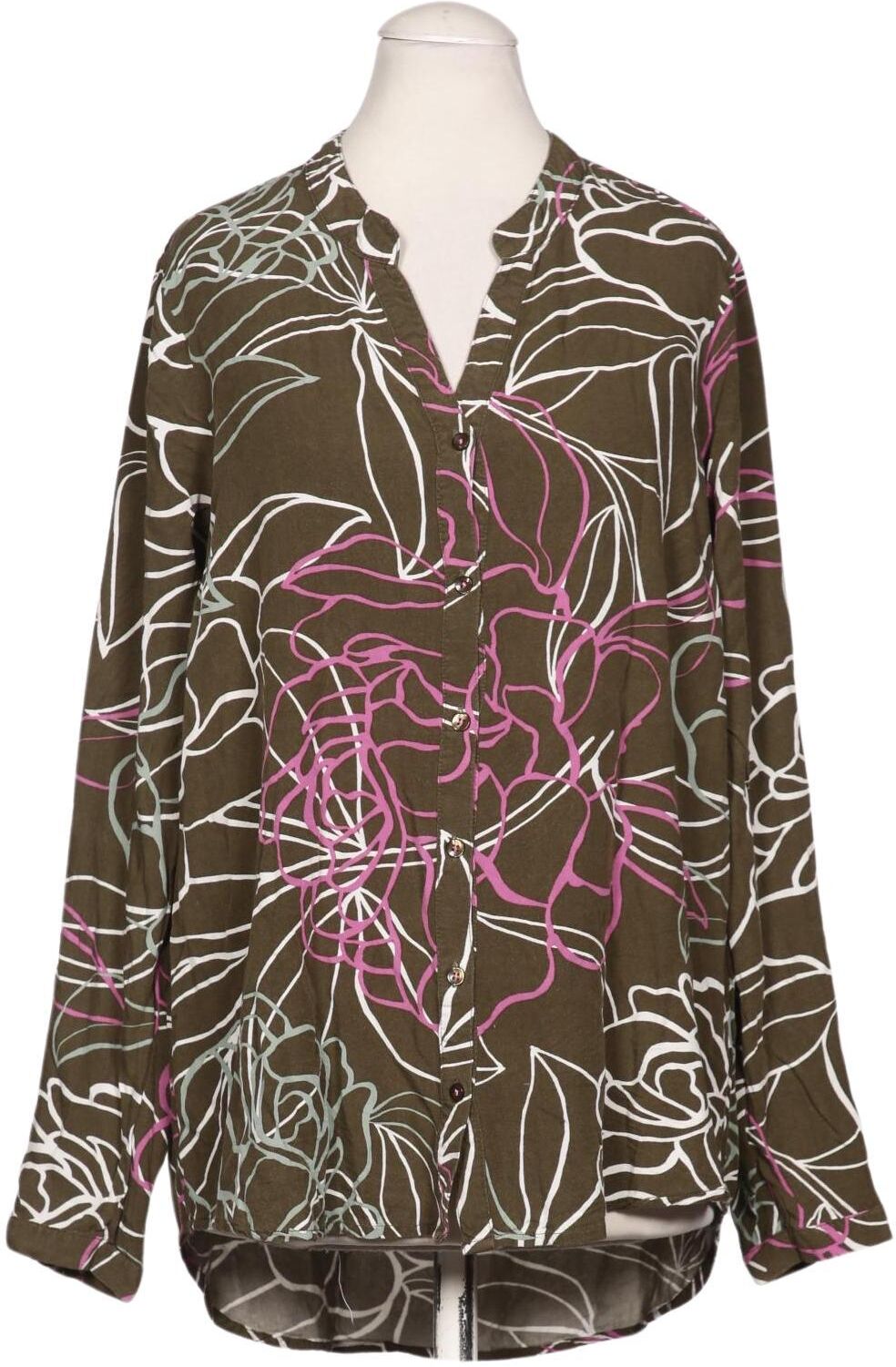 Gina Laura Damen Bluse, Mehrfarbig, Gr. EU 38, Viskose - Second Hand