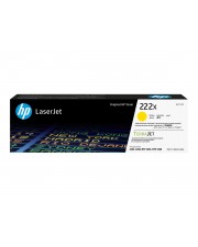 HP 222X Hohe Ergiebigkeit Gelb original LaserJet Tonerpatrone für Color Pro MFP 3303fdw (W2222X)