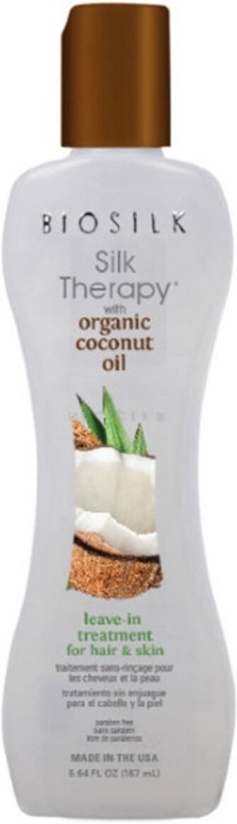167ml BIOSILK Silk Therapy Coconut Oil Leave in Treatment