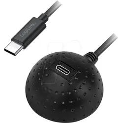 LOGILINK CU0099 - USB 5 Gb/s Kabel, C Stecker auf Buchse, Dock, 1,5 m