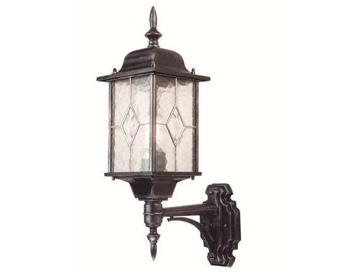 Klassieke buitenlamp Wexford Up zwart zilver Franssen - 2080