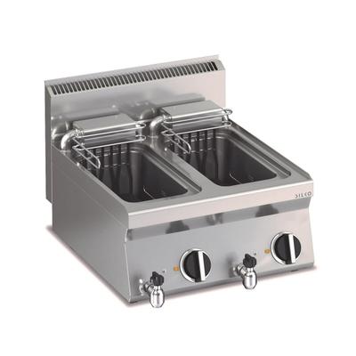 KBS Gastrotechnik Elektro Friteuse 2 x 10 lt. 12kW Tischgerät
